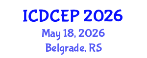 International Conference on Developing Countries and Economic Problems (ICDCEP) May 18, 2026 - Belgrade, Serbia International Conference on Developing Countries and Economic Problems (ICDCEP) May 18, 2026 - Belgrade, Serbia