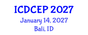 International Conference on Developing Countries and Economic Problems (ICDCEP) January 14, 2027 - Bali, Indonesia International Conference on Developing Countries and Economic Problems (ICDCEP) January 14, 2027 - Bali, Indonesia