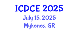 International Conference on Developing Countries and Economics (ICDCE) July 15, 2025 - Mykonos, Greece