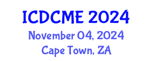 International Conference on Developing Countries and Mining Engineering (ICDCME) November 04, 2024 - Cape Town, South Africa