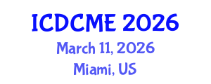 International Conference on Developing Countries and Mining Engineering (ICDCME) March 11, 2026 - Miami, United States