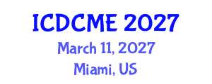 International Conference on Developing Countries and Mining Engineering (ICDCME) March 11, 2027 - Miami, United States International Conference on Developing Countries and Mining Engineering (ICDCME) March 11, 2027 - Miami, United States