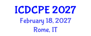 International Conference on Developing Countries and Physical Education (ICDCPE) February 18, 2027 - Rome, Italy International Conference on Developing Countries and Physical Education (ICDCPE) February 18, 2027 - Rome, Italy