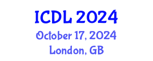 International Conference on Development and Learning (ICDL) October 17, 2024 - London, United Kingdom