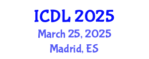 International Conference on Development and Learning (ICDL) March 25, 2025 - Madrid, Spain