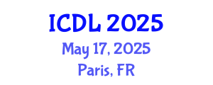 International Conference on Development and Learning (ICDL) May 17, 2025 - Paris, France