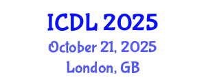 International Conference on Development and Learning (ICDL) October 21, 2025 - London, United Kingdom