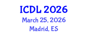 International Conference on Development and Learning (ICDL) March 25, 2026 - Madrid, Spain