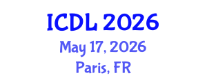 International Conference on Development and Learning (ICDL) May 17, 2026 - Paris, France