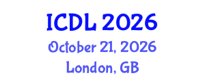 International Conference on Development and Learning (ICDL) October 21, 2026 - London, United Kingdom