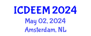 International Conference on Development Economics and Emerging Markets (ICDEEM) May 02, 2024 - Amsterdam, Netherlands