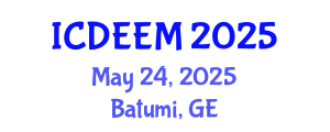 International Conference on Development Economics and Emerging Markets (ICDEEM) May 24, 2025 - Batumi, Georgia