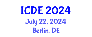 International Conference on Development Economics (ICDE) July 22, 2024 - Berlin, Germany