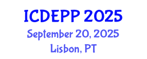 International Conference on Development Economics, Policies and Practices (ICDEPP) September 20, 2025 - Lisbon, Portugal