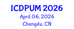 International Conference on Development Planning and Urban Management (ICDPUM) April 06, 2026 - Chengdu, China International Conference on Development Planning and Urban Management (ICDPUM) April 06, 2026 - Chengdu, China