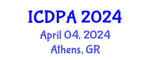 International Conference on Developmental Psychology and Adolescence (ICDPA) April 04, 2024 - Athens, Greece