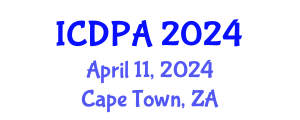 International Conference on Developmental Psychology and Adolescence (ICDPA) April 11, 2024 - Cape Town, South Africa