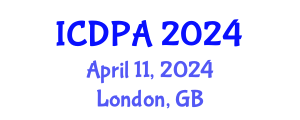 International Conference on Developmental Psychology and Adolescence (ICDPA) April 11, 2024 - London, United Kingdom