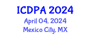 International Conference on Developmental Psychology and Adolescence (ICDPA) April 04, 2024 - Mexico City, Mexico