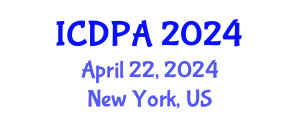 International Conference on Developmental Psychology and Adolescence (ICDPA) April 22, 2024 - New York, United States
