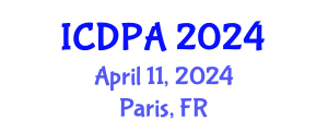 International Conference on Developmental Psychology and Adolescence (ICDPA) April 11, 2024 - Paris, France