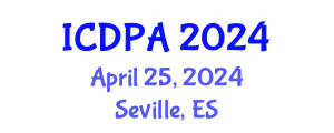 International Conference on Developmental Psychology and Adolescence (ICDPA) April 25, 2024 - Seville, Spain