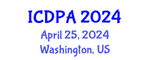 International Conference on Developmental Psychology and Adolescence (ICDPA) April 25, 2024 - Washington, United States