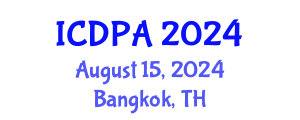International Conference on Developmental Psychology and Adolescence (ICDPA) August 15, 2024 - Bangkok, Thailand
