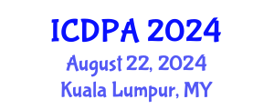 International Conference on Developmental Psychology and Adolescence (ICDPA) August 22, 2024 - Kuala Lumpur, Malaysia