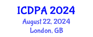 International Conference on Developmental Psychology and Adolescence (ICDPA) August 22, 2024 - London, United Kingdom