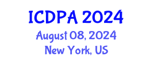 International Conference on Developmental Psychology and Adolescence (ICDPA) August 08, 2024 - New York, United States