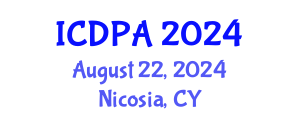 International Conference on Developmental Psychology and Adolescence (ICDPA) August 22, 2024 - Nicosia, Cyprus