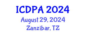 International Conference on Developmental Psychology and Adolescence (ICDPA) August 29, 2024 - Zanzibar, Tanzania