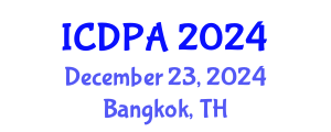 International Conference on Developmental Psychology and Adolescence (ICDPA) December 16, 2024 - Bangkok, Thailand