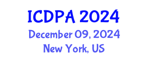 International Conference on Developmental Psychology and Adolescence (ICDPA) December 09, 2024 - New York, United States