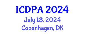 International Conference on Developmental Psychology and Adolescence (ICDPA) July 18, 2024 - Copenhagen, Denmark