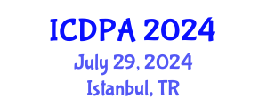 International Conference on Developmental Psychology and Adolescence (ICDPA) July 29, 2024 - Istanbul, Turkey