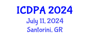International Conference on Developmental Psychology and Adolescence (ICDPA) July 11, 2024 - Santorini, Greece