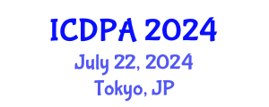 International Conference on Developmental Psychology and Adolescence (ICDPA) July 22, 2024 - Tokyo, Japan