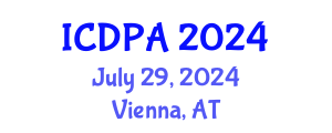 International Conference on Developmental Psychology and Adolescence (ICDPA) July 29, 2024 - Vienna, Austria