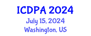 International Conference on Developmental Psychology and Adolescence (ICDPA) July 15, 2024 - Washington, United States