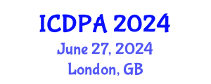 International Conference on Developmental Psychology and Adolescence (ICDPA) June 27, 2024 - London, United Kingdom