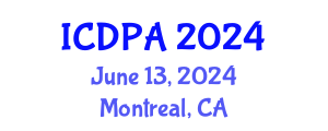 International Conference on Developmental Psychology and Adolescence (ICDPA) June 13, 2024 - Montreal, Canada