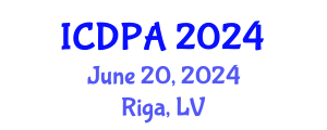 International Conference on Developmental Psychology and Adolescence (ICDPA) June 20, 2024 - Riga, Latvia