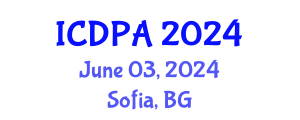 International Conference on Developmental Psychology and Adolescence (ICDPA) June 03, 2024 - Sofia, Bulgaria