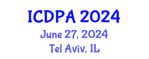 International Conference on Developmental Psychology and Adolescence (ICDPA) June 27, 2024 - Tel Aviv, Israel