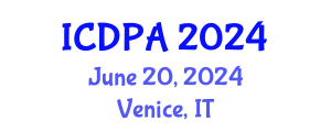 International Conference on Developmental Psychology and Adolescence (ICDPA) June 20, 2024 - Venice, Italy