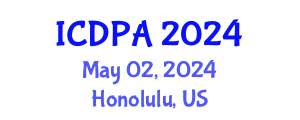 International Conference on Developmental Psychology and Adolescence (ICDPA) May 02, 2024 - Honolulu, United States
