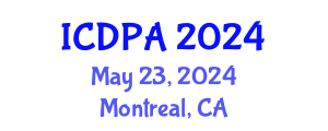 International Conference on Developmental Psychology and Adolescence (ICDPA) May 23, 2024 - Montreal, Canada