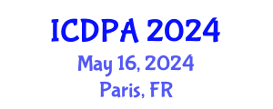 International Conference on Developmental Psychology and Adolescence (ICDPA) May 16, 2024 - Paris, France